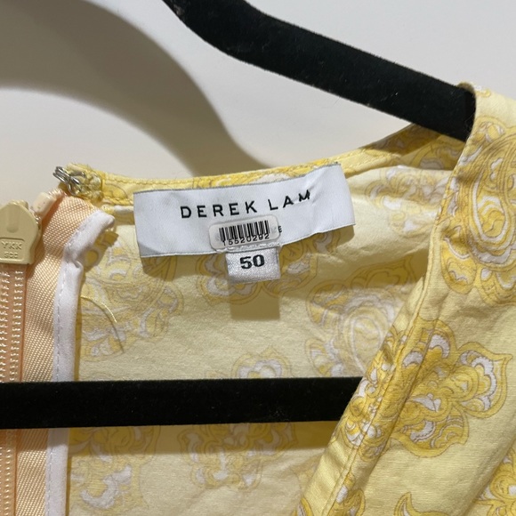 Derek Lam floral tie front mini - Picture 3 of 4